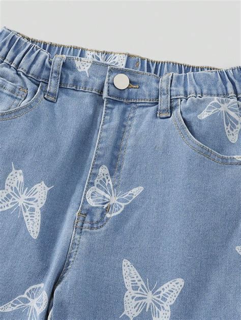 Denim Flare com Barra em Bootcut, Lavagem Clara, Alta Elasticidade ...