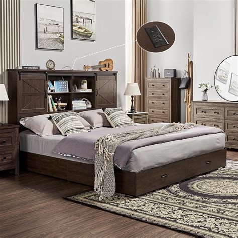 King Size Bed Frame With Storage Parts at Bruce Moreno blog