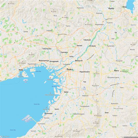 Osaka Japan Travel Guide and Osaka Japan Maps for: Streets, Hotels ...