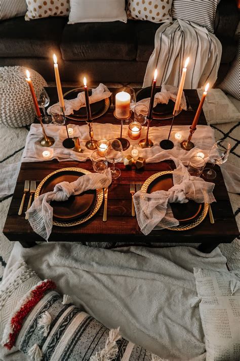 Romantic at home date night – Artofit