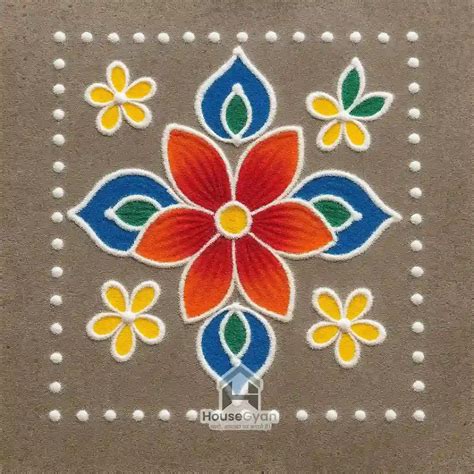 25+ Simple and Easy Diwali Rangoli Designs for Home 2025 | Rangoli ...