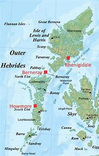 Image result for Hebrides Islands Map