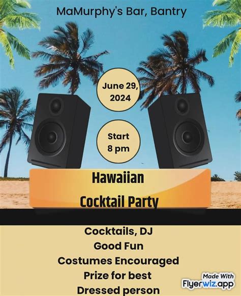 Hawaiian Cocktail Party, 7,New Street, Bantry, County Cork, Ireland ...