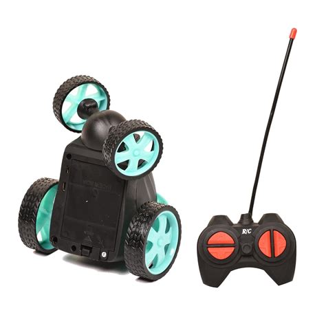 Braintastic Rechargeable 360° Rotating & Rolling Mini Stunt Car with ...