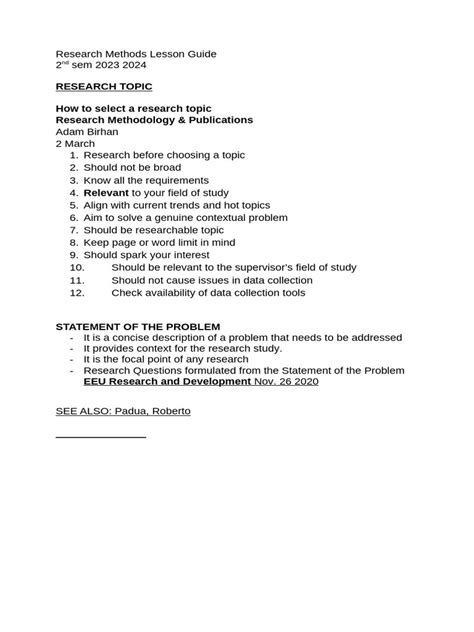 Image result for Research Methods Lessons