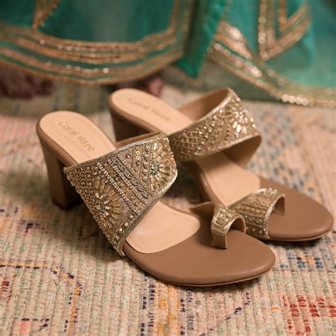 Sydney Wedding Heels - Buy Taupe Bridal Heels for Women – Coral Haze