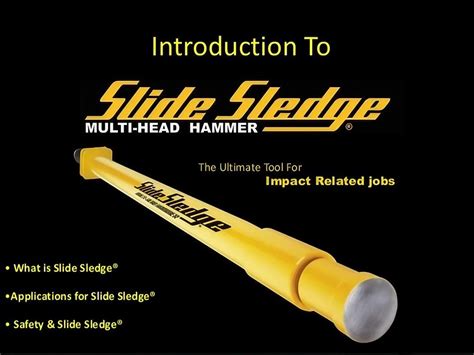 Hammers - SLIDE SLEDGE HAMMERS Retailer from Chennai