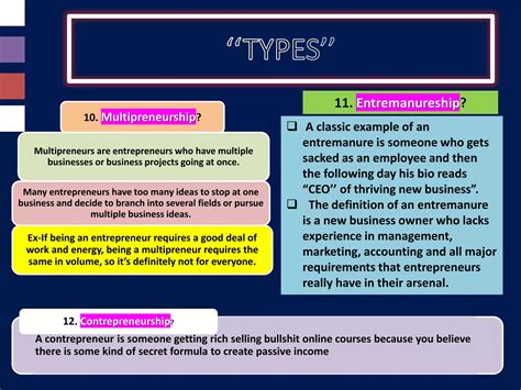 Entrepreneur Types 的图像结果