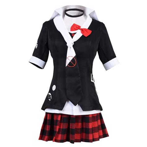 Buy Zhangcui Anime Danganronpa Cosplay Costume Junko Enoshima Cosplay ...