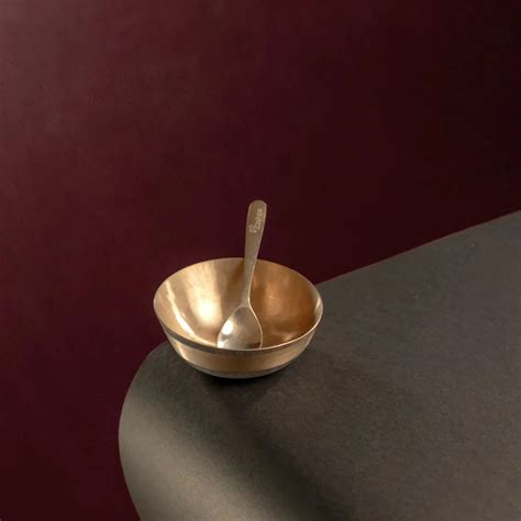 Ekanta Kansa Annam Utensils-Kansa Serveware | Shop Now | Zishta.com