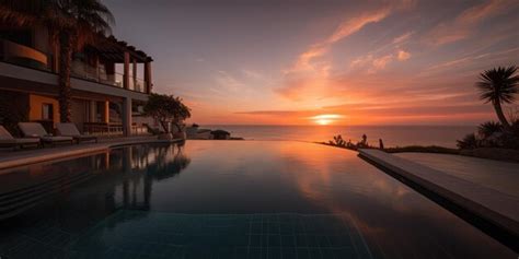 Enclave Villa V3 — Infinity Pool from the Bedroom