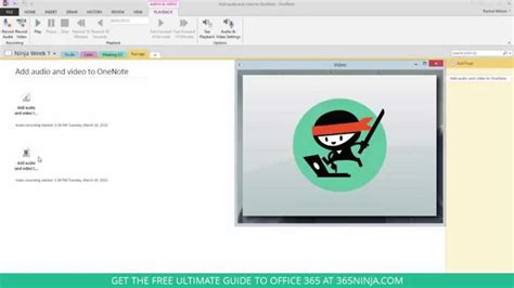Image result for Recording in OneNote YouTube Video