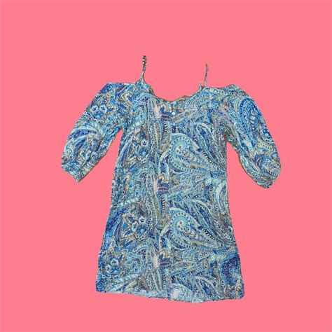 Boho Paisley Dress - Depop