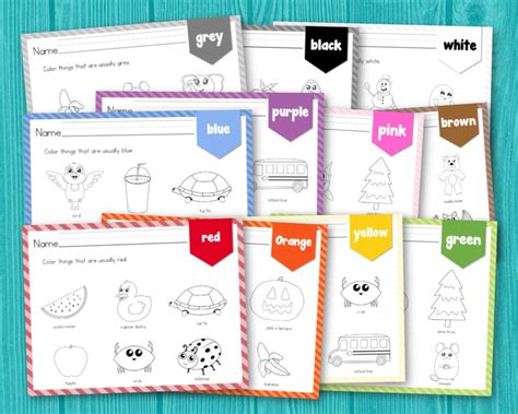 Image result for Learning Color Sheets