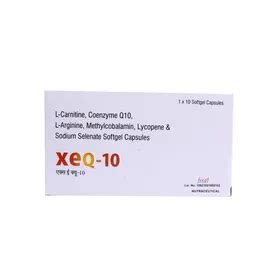 Buy Xeq-10 Softgel Capsule | 19 Minutes Delivery | Apollo Pharmacy
