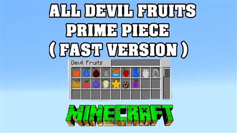 Image result for One Piece Devil Fruit Minecraft Mod