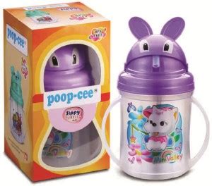 POOP-CEE Sippy Tumbler Cup for Babies with Silicon Straw Price in India ...