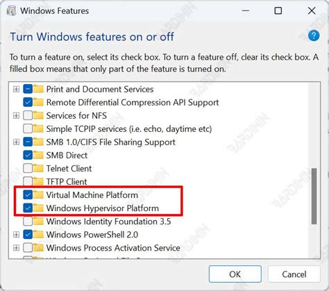 Virtual Machine Platform 的图像结果