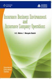 Buy Insurance Business Environment & Insurance Company Operations Book ...