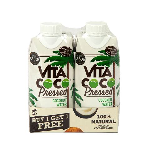Vita Coco Pressed Coconut Water 330 ml 1+1 Online at Best Price | Fruit ...