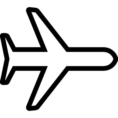 Airplane Icon, Transparent Airplane.PNG Images & Vector - FreeIconsPNG