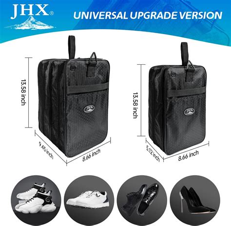 Buy JHX Shoe Bag, 2 in 1 Travel Shoe Bag【Upgraded】with Anti-loss ...