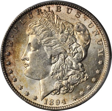1894-O Morgan Silver Dollar. AU-58+ (PCGS).拍卖成交价格及图片- 芝麻开门收藏网
