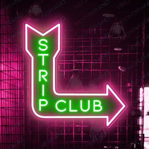 Strip Club Neon Sign Bar Led Light Man Cave - NeonGrand