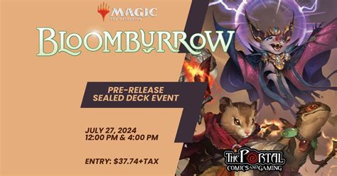 Bloomburrow Prerelease Event, The Portal Comics and Gaming, Bethlehem ...