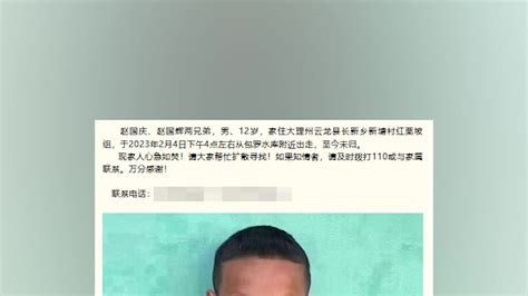 云南大理12岁双胞胎兄弟失联已两日，当地多部门正寻找_凤凰网视频_凤凰网