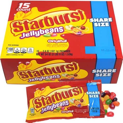 Starburst Jelly Beans 15 Count - candyheavenshop.com