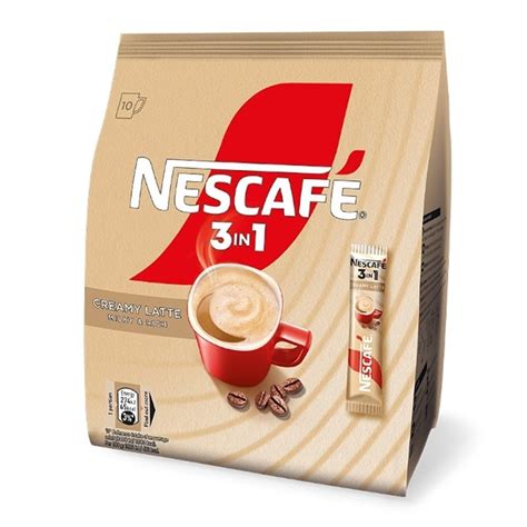 NESCAFE 3 in 1 Creamy Latte Coffee Mix, Creamy and Rich 150gm : Amazon ...