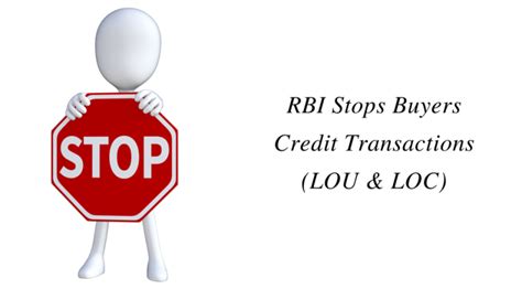 RBI Regulation & Circulars | Buyer's Credit & Supplier's Credit