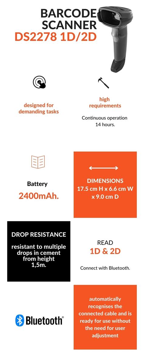Image result for Zebra 2D Barcode Scanner Ds2208