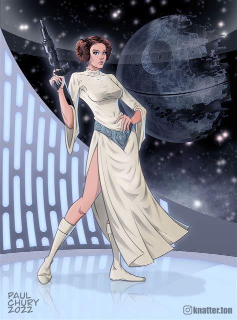 Princess Leia by paulchury on DeviantArt
