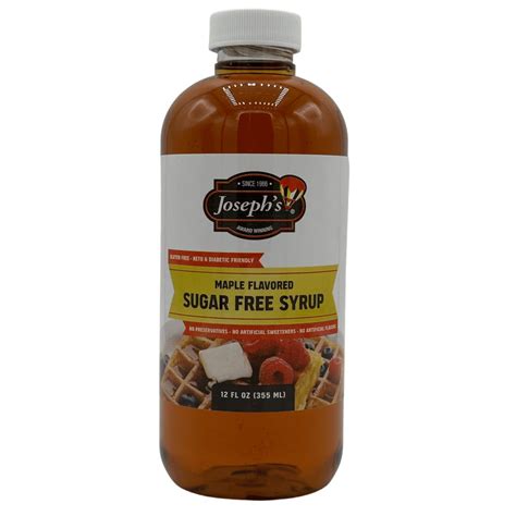 Sugar Free Maple Syrup Carbs at Brenda Bradley blog
