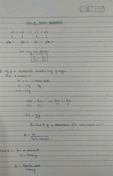 SOLUTION: Basic chemistry gram equivalent low of gram equivalent ...