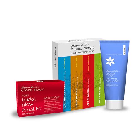 Bridal Glow Combo: Bridal Facial Kit | 4-in-1 Sheet Mask | Reviving Ox