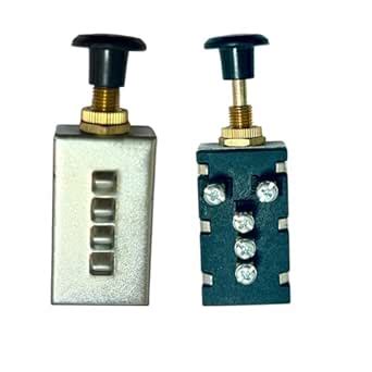 DEEPTECH Expertise Universal Headlight Screw Type Switch Push-Pull 2 ...