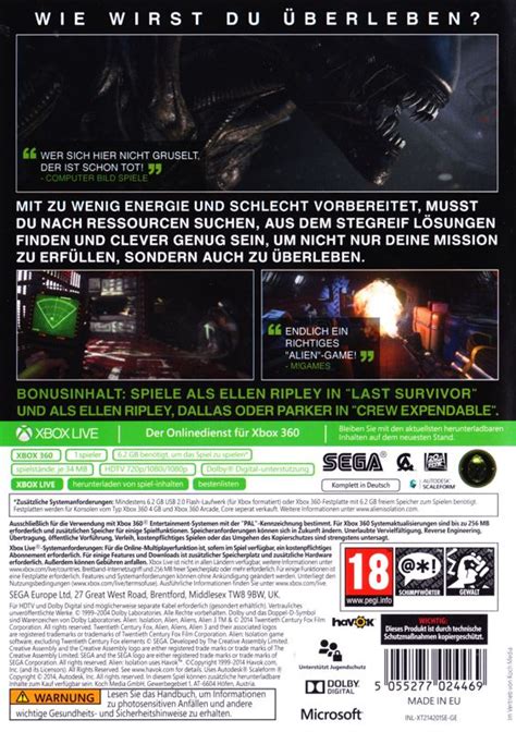 Image result for Alien Isolation Xbox 360