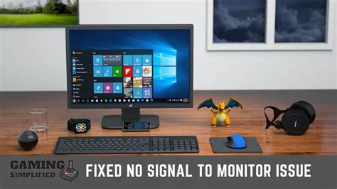 Image result for Computer Monitor No Signal Fix