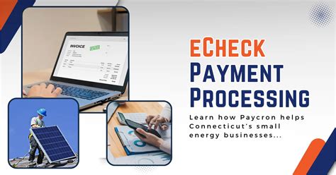 eCheck Payment Processing for Connecticut’s Small Businesses