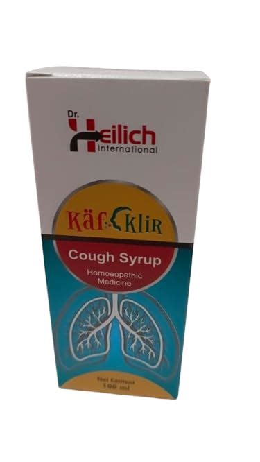 Buy B.M. HEALTH CARE Kaf Klir Cougn Syrup (100ml) Online at Low Prices ...