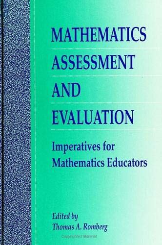 Buy Mathematics Assessment and Evaluation: Imperatives for Mathematics ...