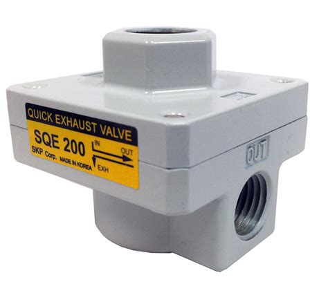 Pneumaticplus Sqe2000 N02 Quick Exhaust Valve 1 4 Npt Inlet ...