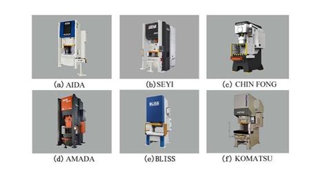 Press Machine Types 的图像结果