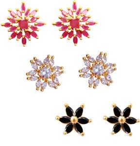 1 Gram Gold Earrings - Buy 1 Gram Gold Earrings online at Best Prices ...