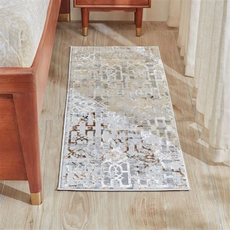 Buy Zephyr Avalon Woven Bedroo Runner - 150x50cm from Home Centre at ...