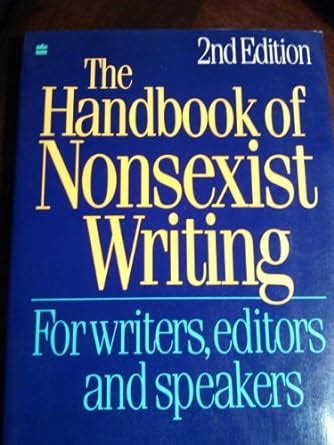 Buy The Handbook of Nonsexist Writing Book Online at Low Prices in ...