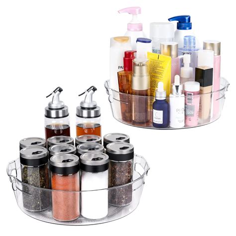 Lazy Susan Organizer 11 Inch Turntable Lazy Susan 2 Pack | Desertcart INDIA